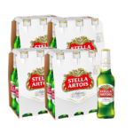 Cerveja Premium Stella Artois 330ml pack 24 unidades