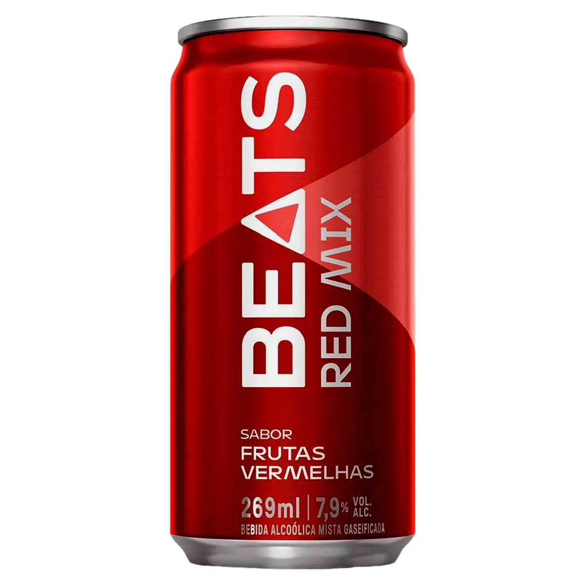 Bebida Mista Alcoólica Gaseificada Frutas Vermelhas Skol Beats Red Mix lata 269ml